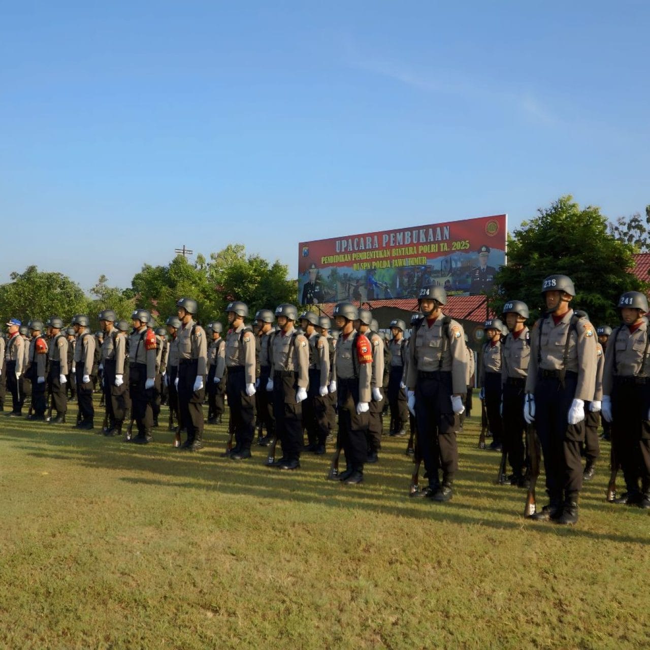 Gelorakan Semangat Perjuangan SPN Polda Jatim Peringati Hari Juang Polri dengan Khidmat
