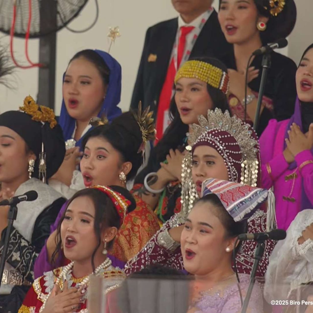 Gema Gita Bahana Nusantara di Istana Merdeka: Harmoni Persatuan di Hari Kemerdekaan