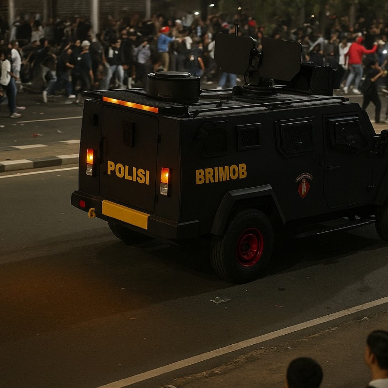 #PolisiPembunuhRakyat Trending, Tragedi Ojol Dilindas Rantis Memicu Amarah Publik