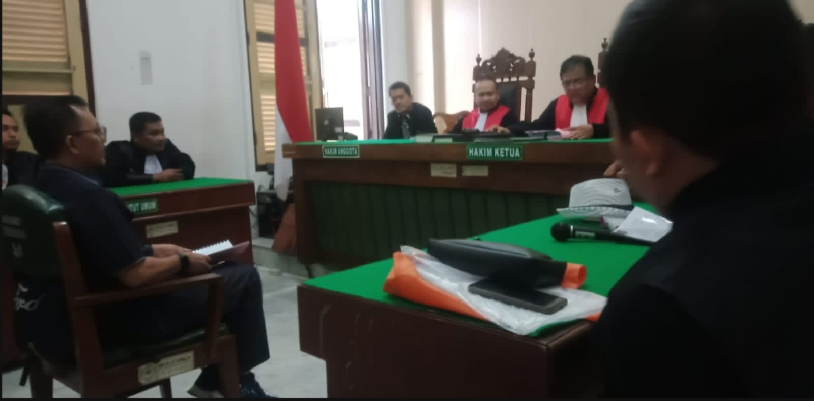 terdakwa Ilyas Sitorus