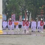 upacara hut kemerdekaan di kolaka