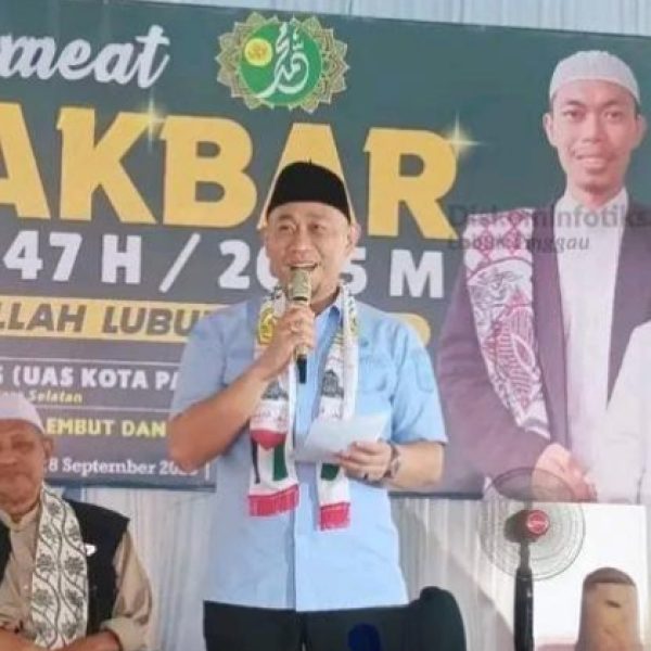 Wali Kota Hadiri Maulid Akbar di Ponpes Mazro’ Illah, Dorong Lubuk Linggau Jadi Kota Santri