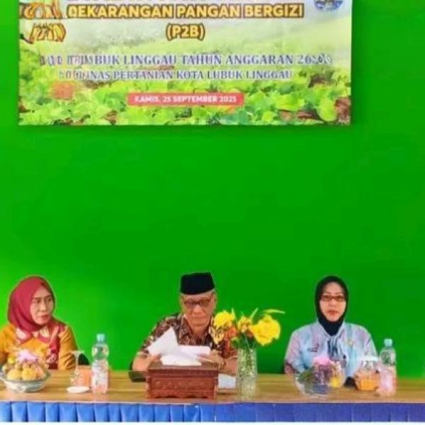 Wakil Wali Kota Buka Bimtek Perkarangan Pangan Bergizi di Lubuk Linggau