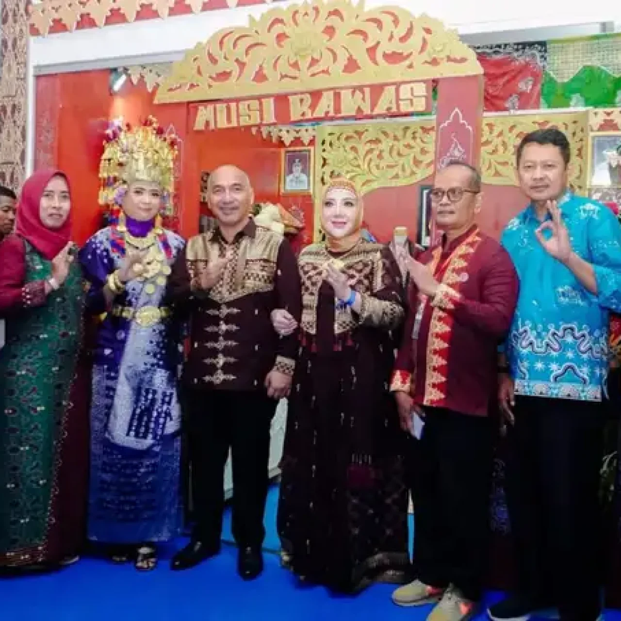 Bupati Musi Rawas Hadiri Malam Budaya Swarna Songket Nusantara di Palembang