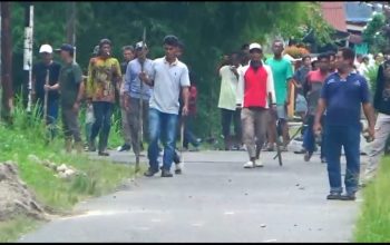 bentrokan sengit di medan polonia