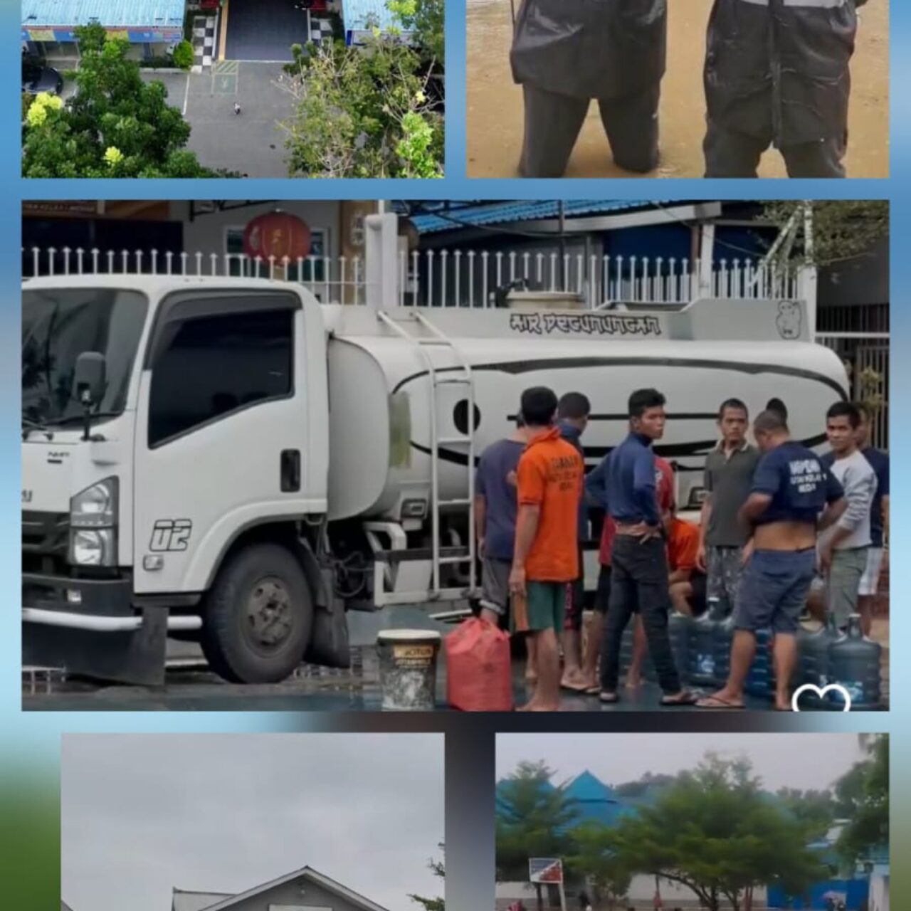 Penanganan Banjir Rutan Kelas I Medan Berjalan Efektif: Warga Binaan Dievakuasi ke Rumah Ibadah dan Blok Khusus