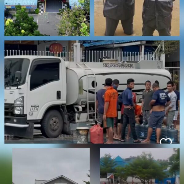 Penanganan Banjir Rutan Kelas I Medan Berjalan Efektif: Warga Binaan Dievakuasi ke Rumah Ibadah dan Blok Khusus