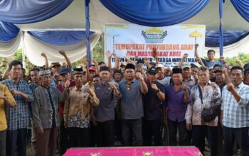 Punyimbang Adat Tiyuh Langan Ratu Gelar Temupakat, Siap Aksi Damai Tuntut Pengembalian Tanah Ulayat Adat Mereka