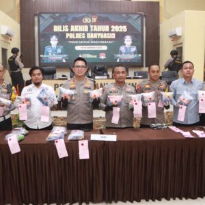 Polres Banyuasin Gelar Press Release Akhir Tahun 2025, Beberapa Capaian Kinerja dan Inovasi Diungkap