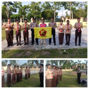 Tanamkan Kedisiplinan dan Wawasan Kamtibmas,Polres Seruyan Gelar Latihan Rutin Saka Bhayangkara.