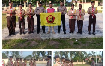 Tanamkan Kedisiplinan dan Wawasan Kamtibmas,Polres Seruyan Gelar Latihan Rutin Saka Bhayangkara.