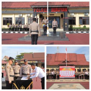 Polres Seruyan Gelar Apel Pakta Integritas,Targetkan WBBM 2026 Dengan Disiplin dan Pelayanan Prima.