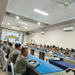 Persiapan Matang, Polres Banyuasin Ikuti Pelatihan Pra-Operasi Keselamatan Musi 2026