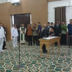 Bupati Murung Raya Heriyus. SE Lantik Sejumlah Pejabat Strategis