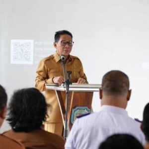 Heriyus. SE Hadiri Musrenbang Tanah Siang, Resmikan Kantor Kelurahan Saripoi