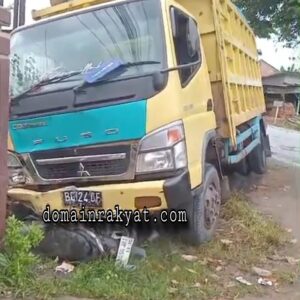 Polisi Buru Sopir Truk Tabrak Lari Dua Pelajar di Talang Jambe, Pelat Nomor Diduga Palsu