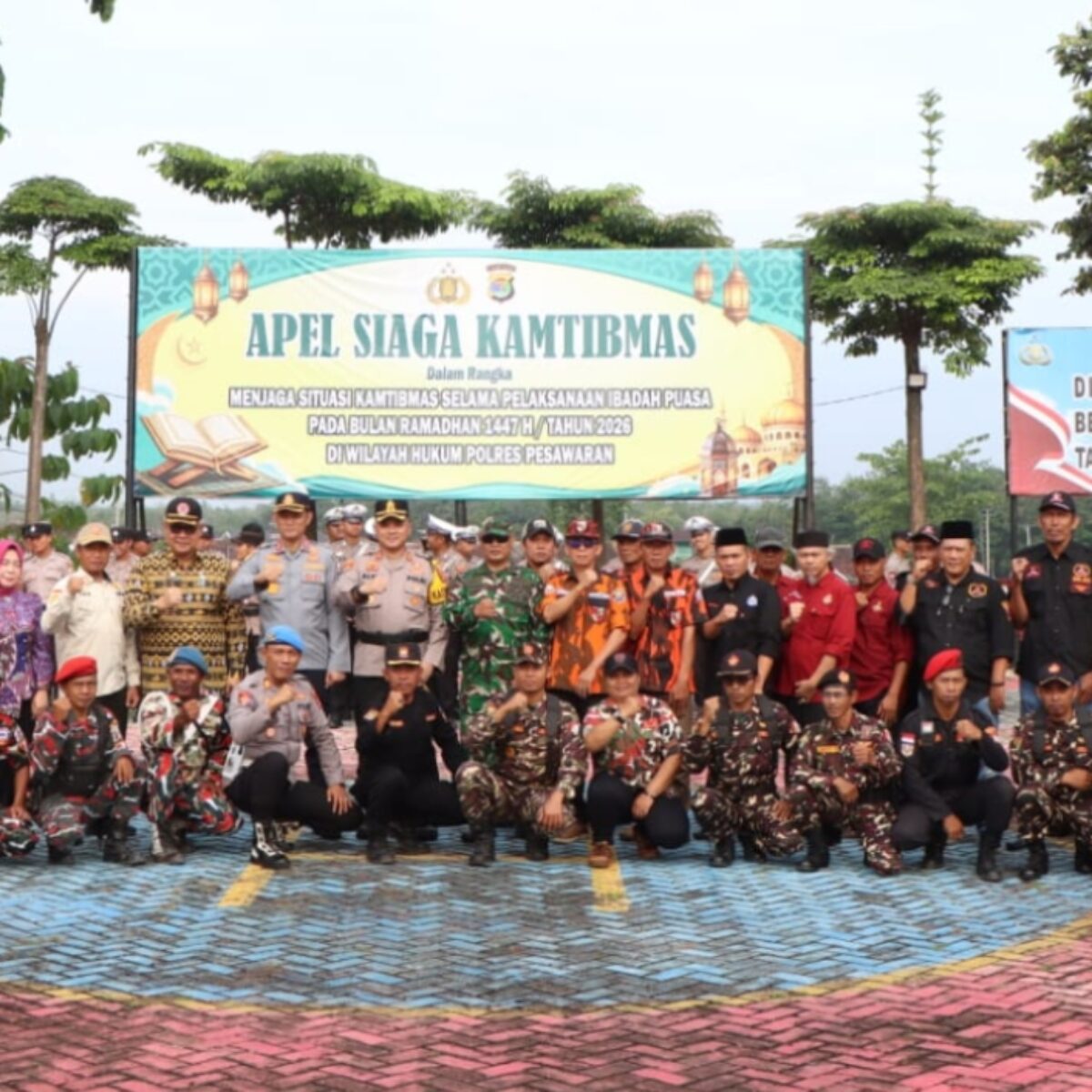 Apel Siaga Kamtibmas Ramadan 1447 H, Kapolres Pesawaran Tegaskan Kesiapsiagaan dan Sinergi Wujudkan Ibadah Aman dan Nyaman