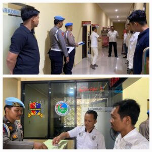 Satresnarkoba Polres Seruyan Gelar Tes Urine Mandiri,Semua Personel Dinyatakan Negatif.