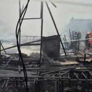 11 Rumah di Jalan Mendawai II Palangka Raya Ludes Terbakar, Polisi Selidiki Penyebab Kebakaran