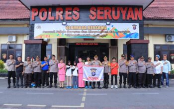 Semangat Sportivitas,Kapolres Seruyan Lepas Atlet RESPEK Untuk Berlaga di Fun Run 5K Kotim.