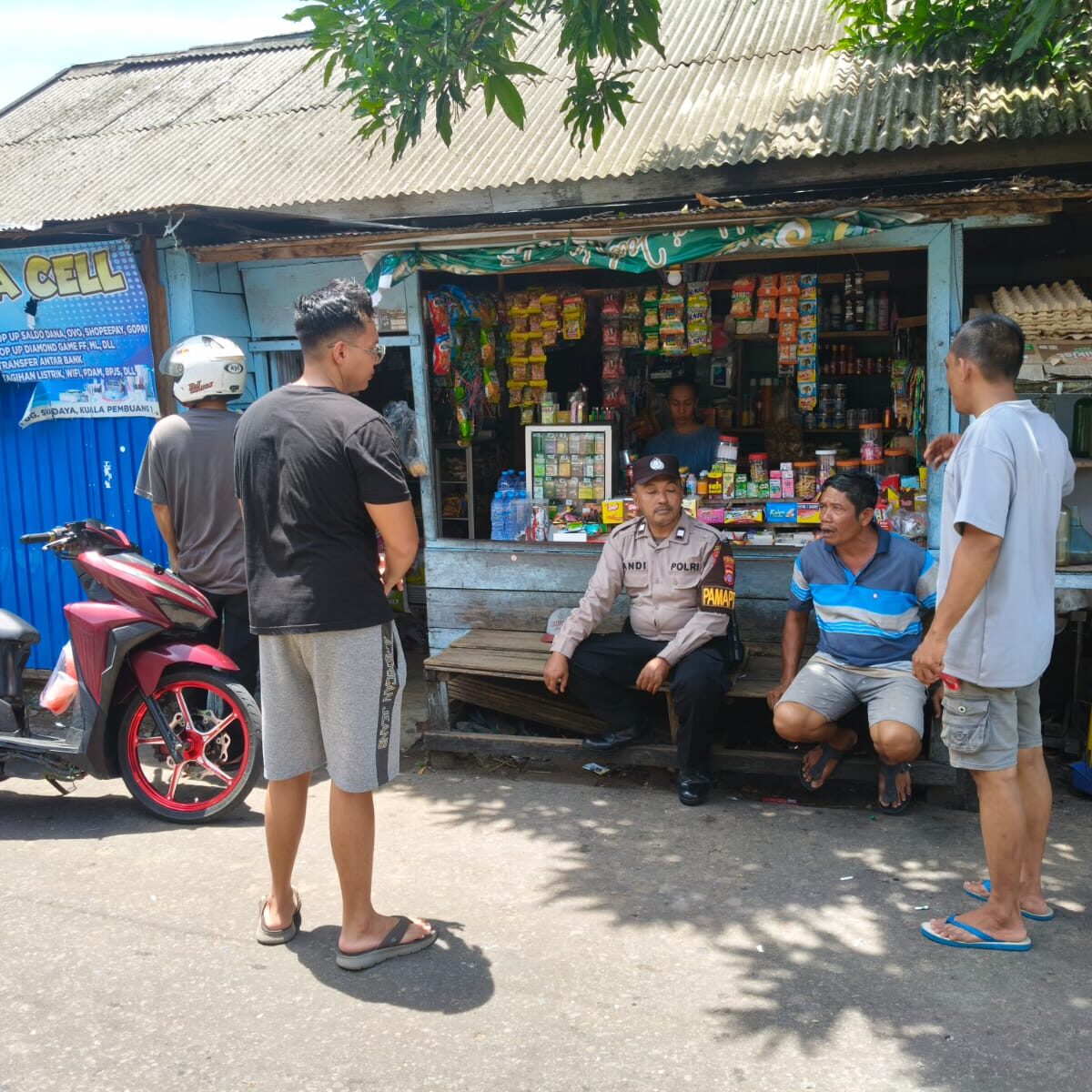 Polres Seruyan Selamatkan Anak di Bawah Umur Dari Amukan Massa,Proses Hukum Tetap Humanis.