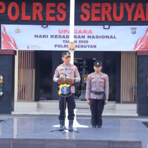 KOKOHKAN JIWA NASIONALISME: Polres Seruyan Gelar Upacara Hari Kesadaran Nasional Februari 2026.