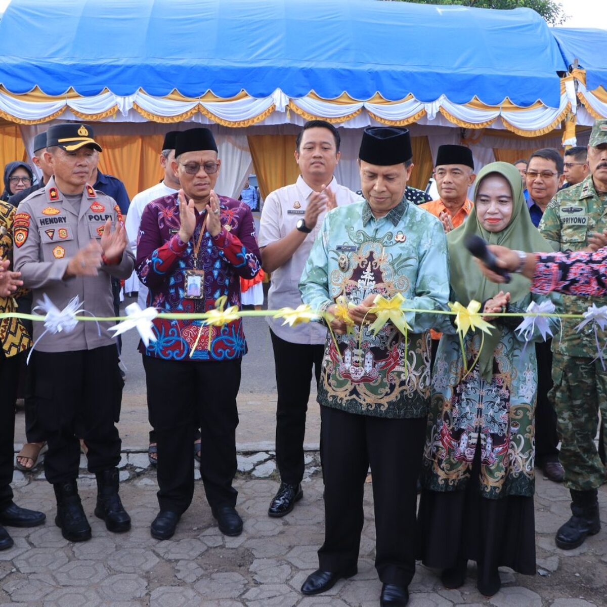 Wakil Bupati Seruyan Resmikan Pasar Ramadhan 1447 H di Kuala Pembuang.