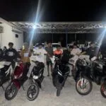 Respon Cepat Keluhan Warga,Satlantas Polres Seruyan Amankan Lima Motor Knalpot Brong di Kuala Pembuang.