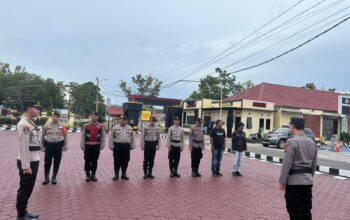 Apel Siaga On Call dan Patroli Pagi,Polres Seruyan Pastikan Kuala Pembuang Tetap Kondusif.