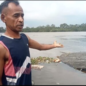 Dermaga Pasar Saik Kuala Pembuang Rusak Parah:Perhatian dan Inisiatif Pemerintah Tidak Ada.