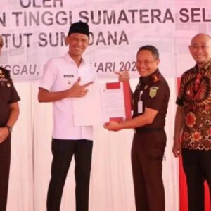 Wali Kota Lubuk Linggau Hadiri Peresmian Rumah Jabatan Eselon IV Kejari Lubuk Linggau