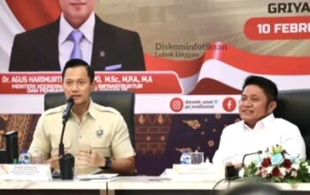 Wali Kota Lubuk Linggau Hadiri Rakor dengan Menko Bidang Infrastruktur dan Pembangunan Kewilayahan