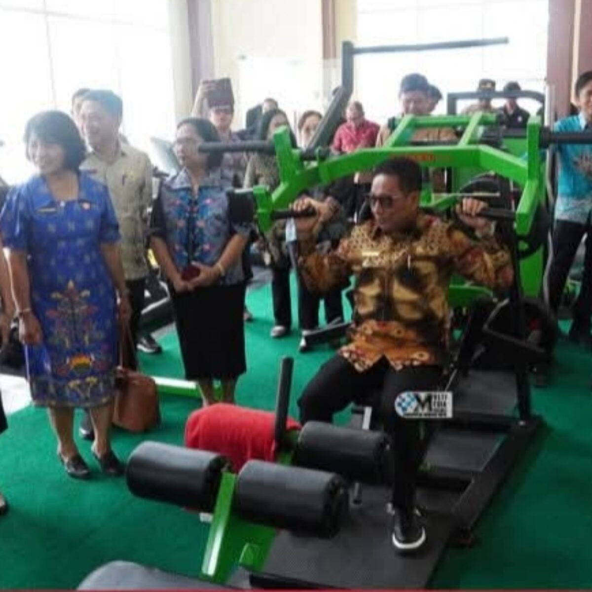 Fitness Center Diresmikan, Komitmen Cetak Atlet Berprestasi