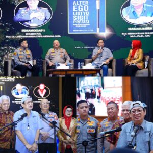 Bedah Buku “Alter Ego Listyo Sigit Presisi”, Prof. Hermawan Paparkan Dinamika Kebijakan Kapolri di Tengah Reformasi Polri