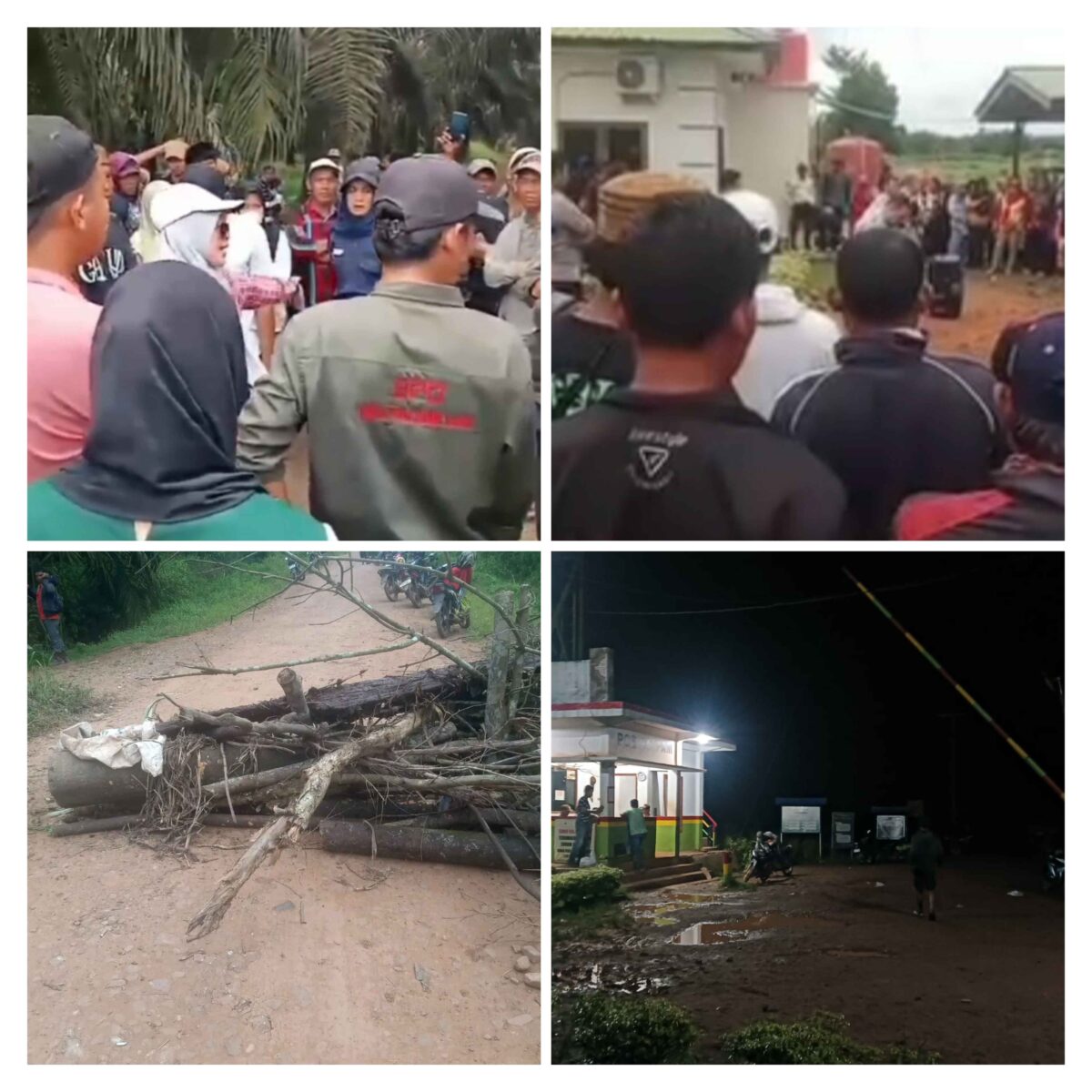 Ratusan Karyawan Plasma Blokade Total Jalan PT SIP, Tuntut Pesangon Sesuai UU Ketenagakerjaan