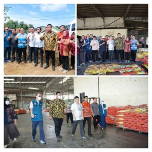 Sidak Pasar Sukomoro, Sekda Banyuasin Temukan Makanan Mengandung Boraks dan Formalin, Lanjut Tinjau Stok Beras di Desa Gasing