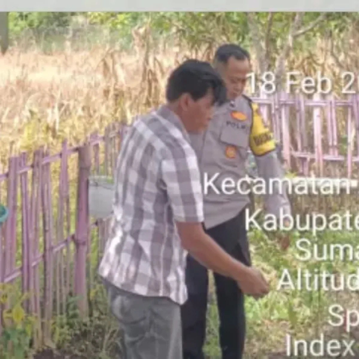 Bhabinkamtibmas Polsek Air Kumbang Intensifkan Edukasi Ketahanan Pangan di Desa Cinta Manis Baru