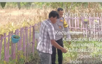 Bhabinkamtibmas Polsek Air Kumbang Intensifkan Edukasi Ketahanan Pangan di Desa Cinta Manis Baru