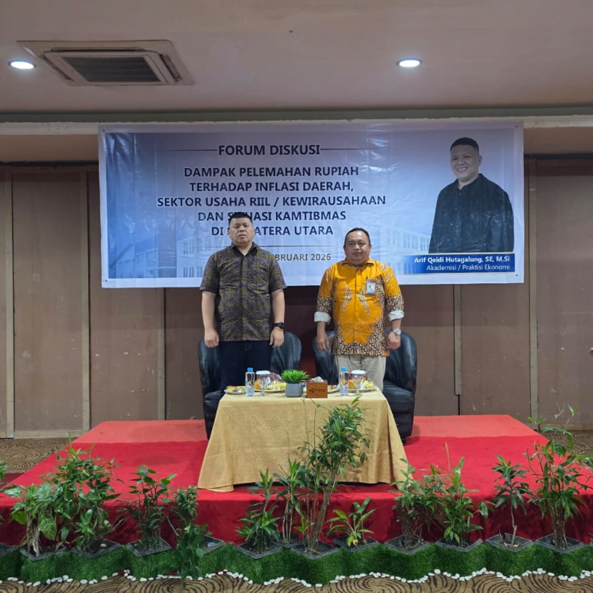 Stabilitas Ekonomi Jadi Penentu Keamanan Sosial, Akademisi USU Soroti Peran Kolaborasi di Sumut