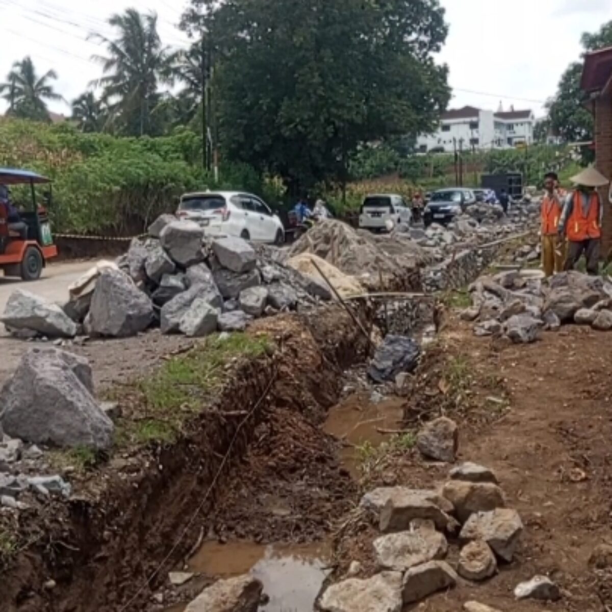 GRIB Jaya Pesawaran Temukan Proyek Tanpa Papan Informasi di Way Layap, Transparansi Dipertanyakan  ‎