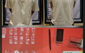 Polisi Amankan Dua Terduga Pengedar Sabu di Kuala Pembuang.