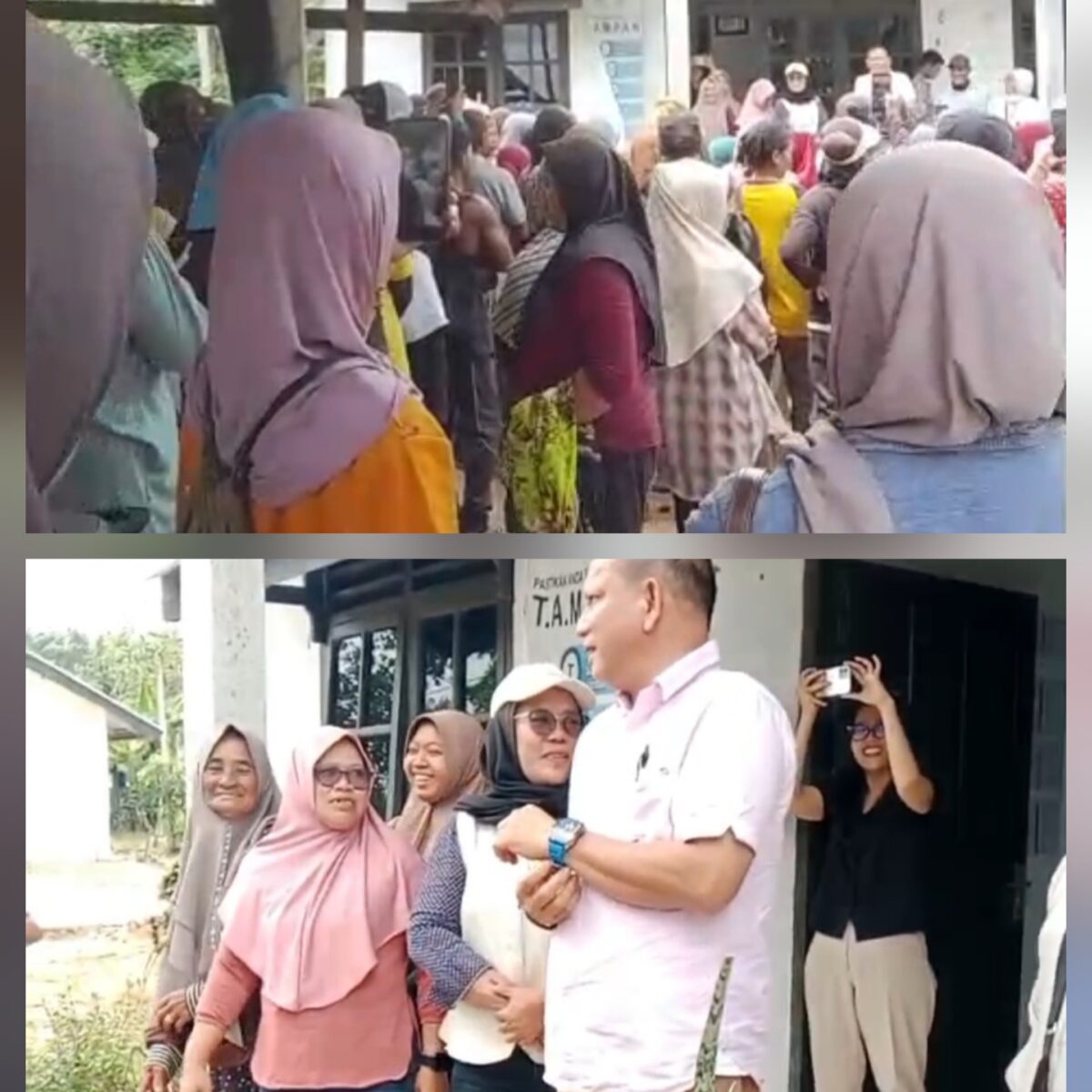 Pekerja Lokal Desak Pembayaran THR,Datangi Kantor PT B3 di Danau Seluluk.