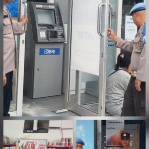 Polsek Hanau Patroli KRYD dan Dialogis,Sisir ATM Bank BRI,Bank Kalteng,Hingga Megamart.