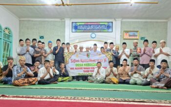 Pererat Sinergi dan Silaturahmi Ramadan, Bhabinkamtibmas Polsek Gedong Tataan Hadiri Safari Ramadan di Desa Kebagusan