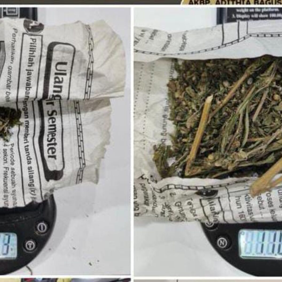 Tim Opsnal Satres Narkoba Polres Lubuk Linggau berhasil mengamankan seorang pemuda berinisial SR