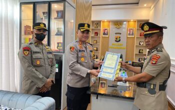 Sertijab Kasi Humas, Kapolres Pesawaran Tekankan Penguatan Strategi Komunikasi Publik