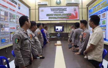 PEMBINAAN ROHANI DAN MENTAL,POLRES SERUYAN IKUT KEGIATAN SSDM MABES POLRI SECARA VIRTUAL.