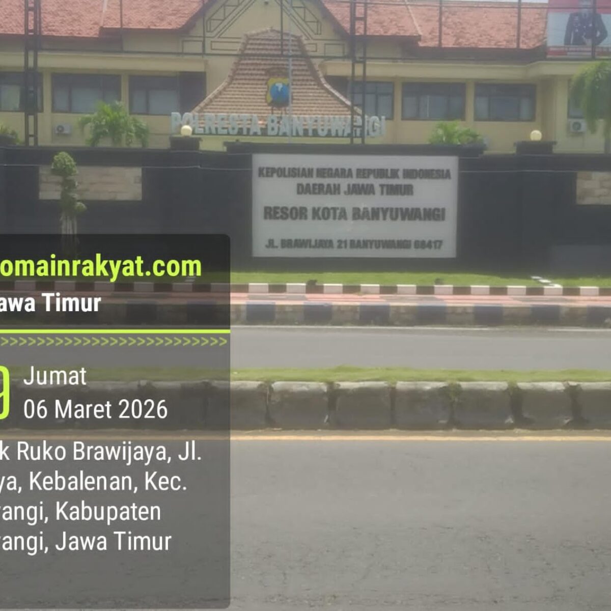 Merasa Difitnah dan Diancam, Indra Resmi Tempuh Jalur Hukum : Laporan Dilayangkan ke Polresta Banyuwangi
