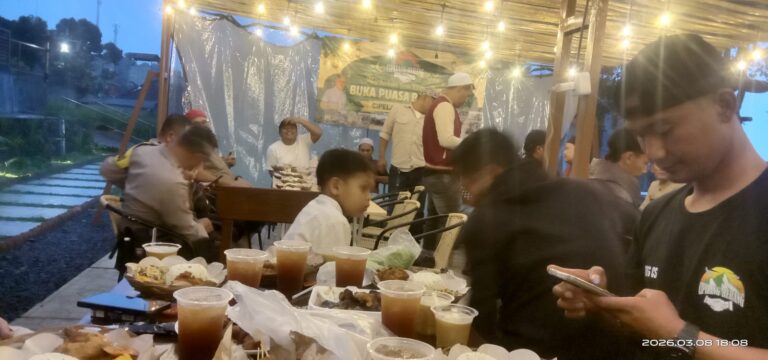 Paguyuban Cipelang Herang Gelar Buka Puasa Bersama Usai Berbagi Takjil,