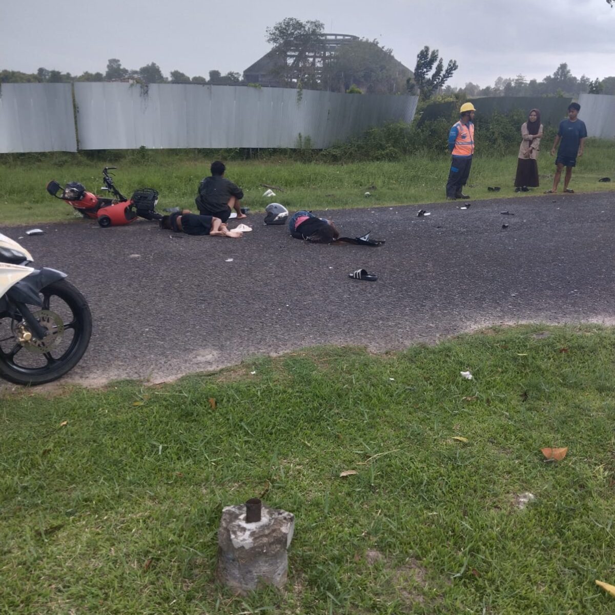 Laka Beruntun Telan Korban, Dua di Antaranya Meninggal Dunia.